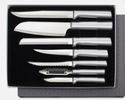 Rada S38 Kitchen Cutlery Knife Set 7pc Ss blades, New + Free Sharpener