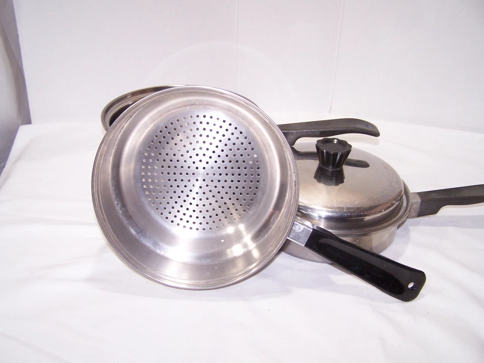 4 шт. блестящая декоративная кастрюля для соуса сковорода сковорода посуда из нержавеющей стали - Изображение 3 из 4