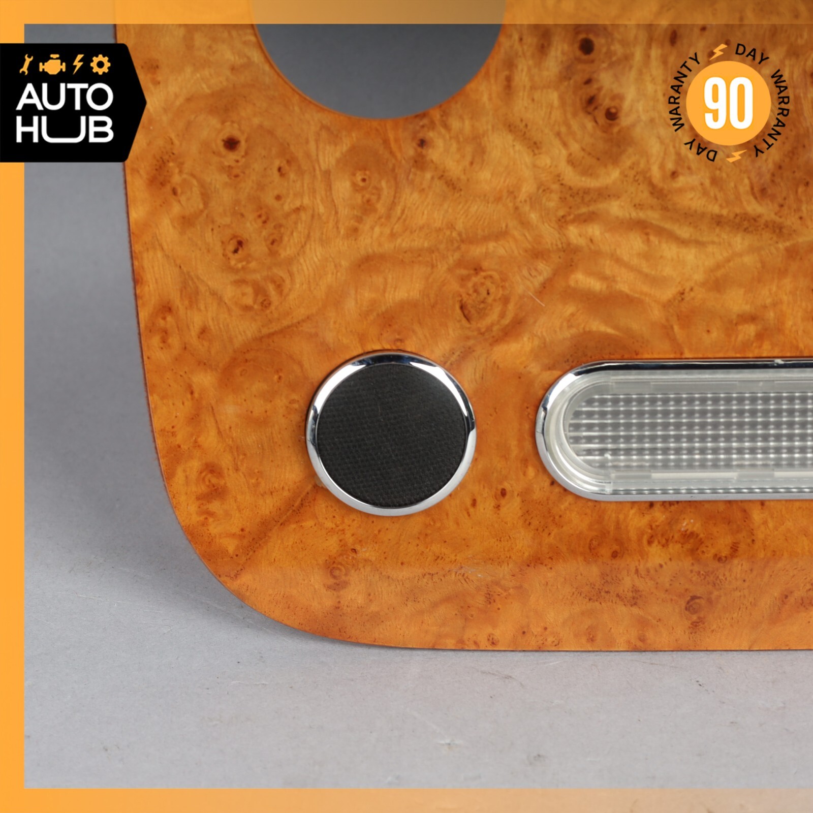 03-10 Bentley Continental GT Coupe Overhead Dome Light Trim Wood OEM