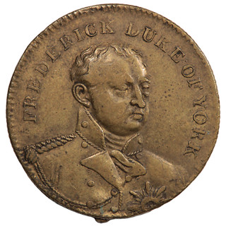 1827 DEATH OF THE DUKE OF YORK TOKEN / MEDAL (#6849)