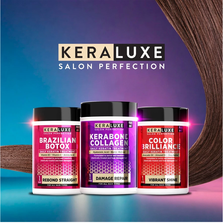 Luxe Organix Keraluxe KERABOND COLLAGEN Daily Keratin Treatment