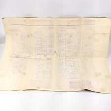 1954 Ford V8 Blueprint Schematic For Electrical Wiring Firing Order Relay Signal