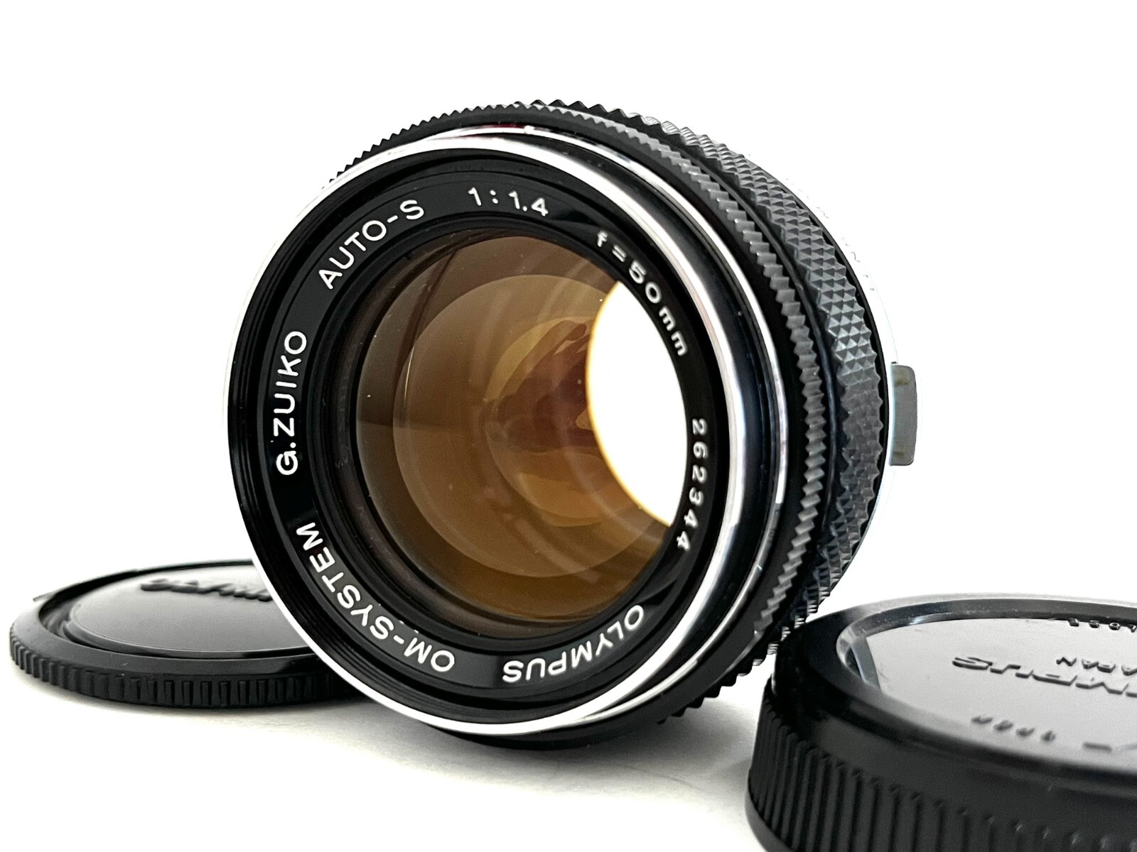 Olympus OM System G. Zuiko Auto-S 50mm f/1.4 Prime Lens From Japan