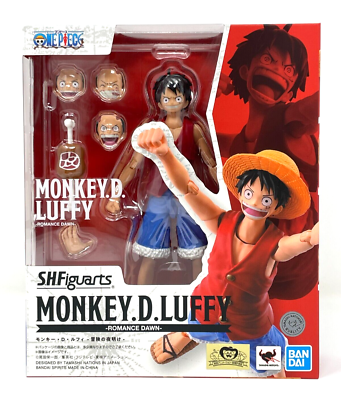 S.H.Figuarts ONE PIECE Monkey D. Luffy Romance Dawn TAMASHII