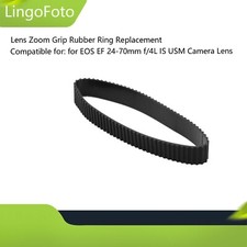 Lens Zoom Grip Rubber Ring Replace for EOS EF 24-70mm f/4L IS USM Camera Lens