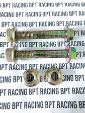 2x 1999 2004 Ford F250 F350 Excursion Front Shock Bolt And Nut Kit 10.9 Hardened 2x 1999 2004 Ford F250 F350 Excursion Front Shock Bolt And Nut Kit 10.9 Hardened