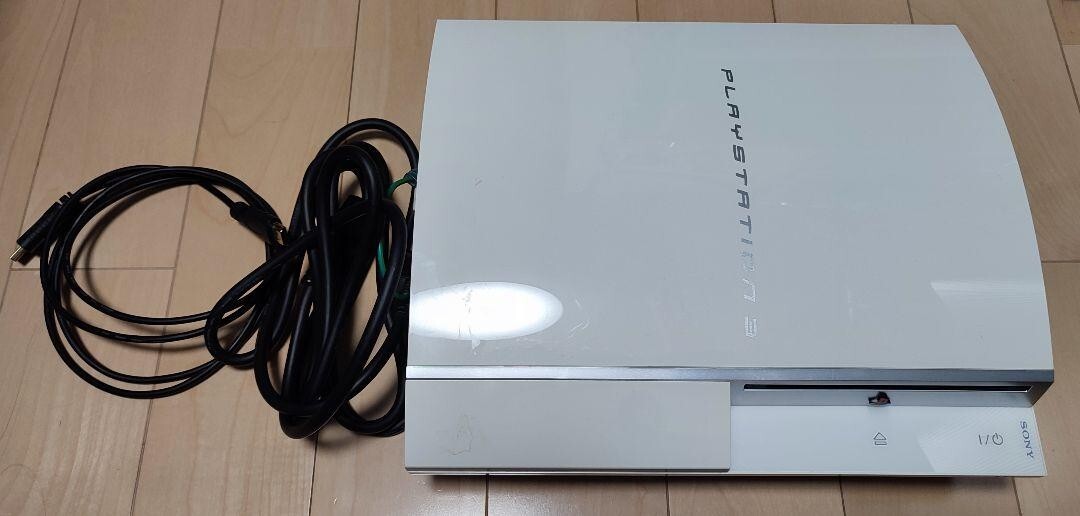 playstation 3 cechh00　プレイステーション白 PlayStation 3 PS3 40GB Ceramic White CECHH00 Console w