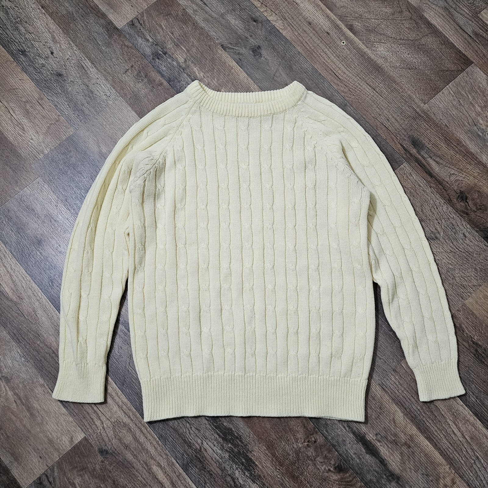 Anderson Little Vintage 80s/90s Cable Knit Acrylic Sw… - Gem