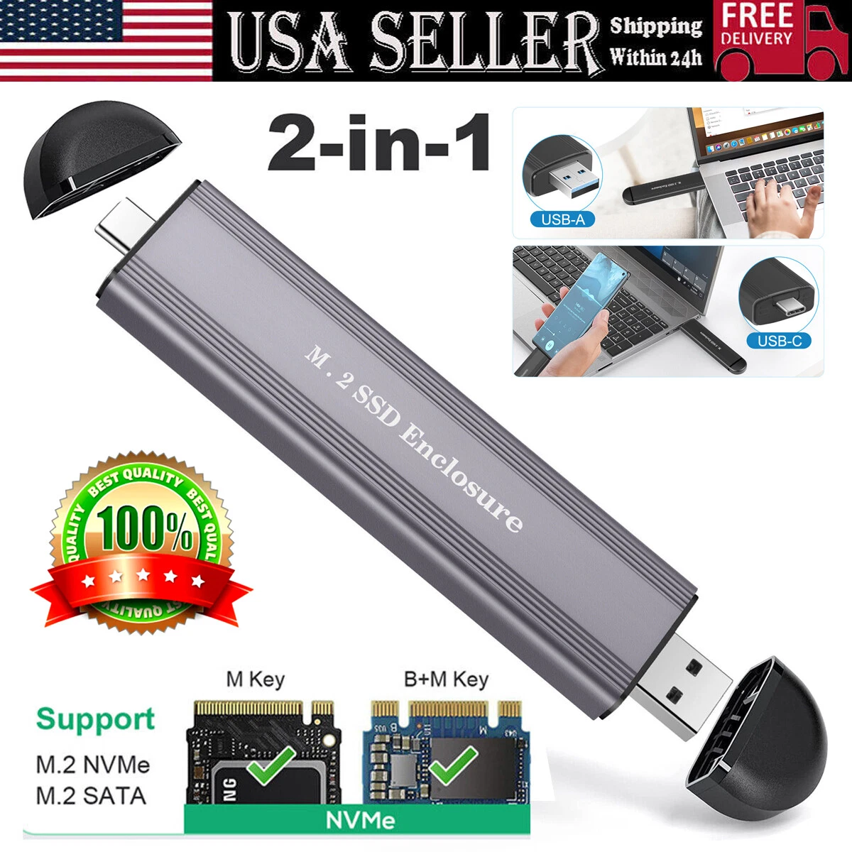 Solid State Drive External Enclosure