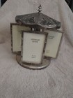Godinger Silverplate Carousel Revolving Picture Frames 4x6 Nursery Decor Antique