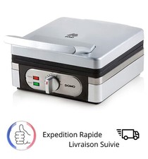 Machine À Gaufres Domo DO 9149W 1400 Watts Semi Pro Pour Gaufres Carrées Belges 