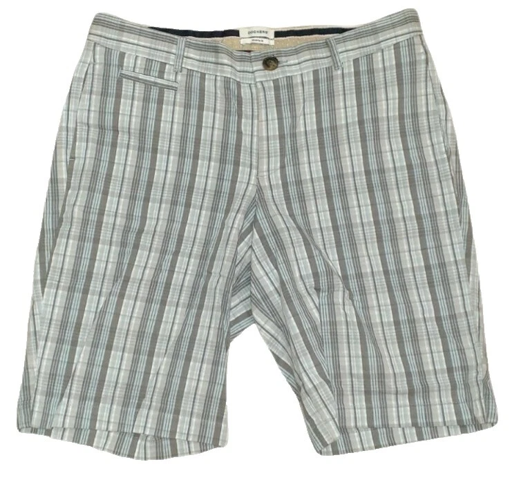DOCKERS Cotton Checked Shorts for Women