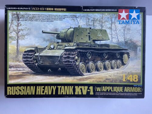 Tamiya 1/48 Russian KV1 Heavy Tank Plastic Model Kit 32545- NIB