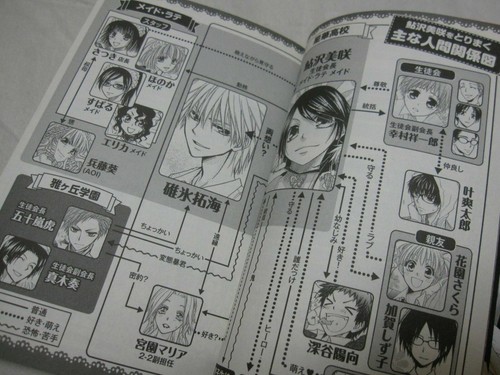 USED W/Bonus Point Card Kaichou wa Maid Sama Official Fan Book Japanese Manga - Picture 6 of 11