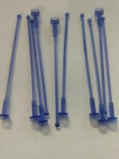 Bulk Lot of 10 Trans Purple Antenna Whip 8H #2569 Rare — Custom & Compatible