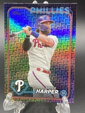 Bryce Harper 2024 Topps Series 1 EASTER FOIL PARALLEL Holiday SP #200
