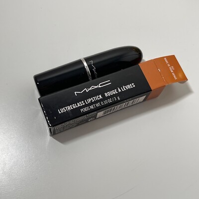 MAC Cosmetics Lustreglass Sheer-Shine Lipstick in Mars To Your Venus (541) NIB