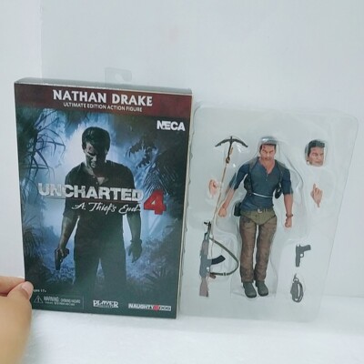 NECA Uncharted 4 Ultimate Nathan Drake 7'' Action Figure 1:12 Scale New Gift