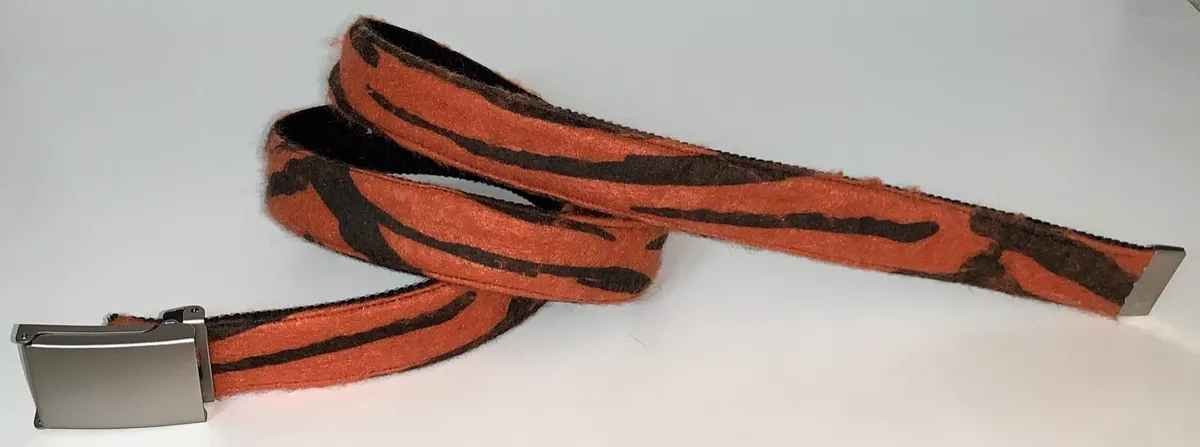 Tiger top print belt