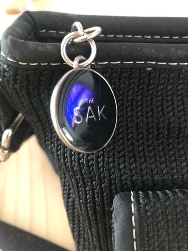the sak crossbody crochet with pocket black - Picture 6 of 9