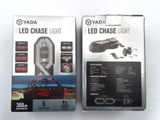 YADA 7 inch LED Chase Lights 360LM IP67 LM533858 Lot Of Two, FREE SHIPPING