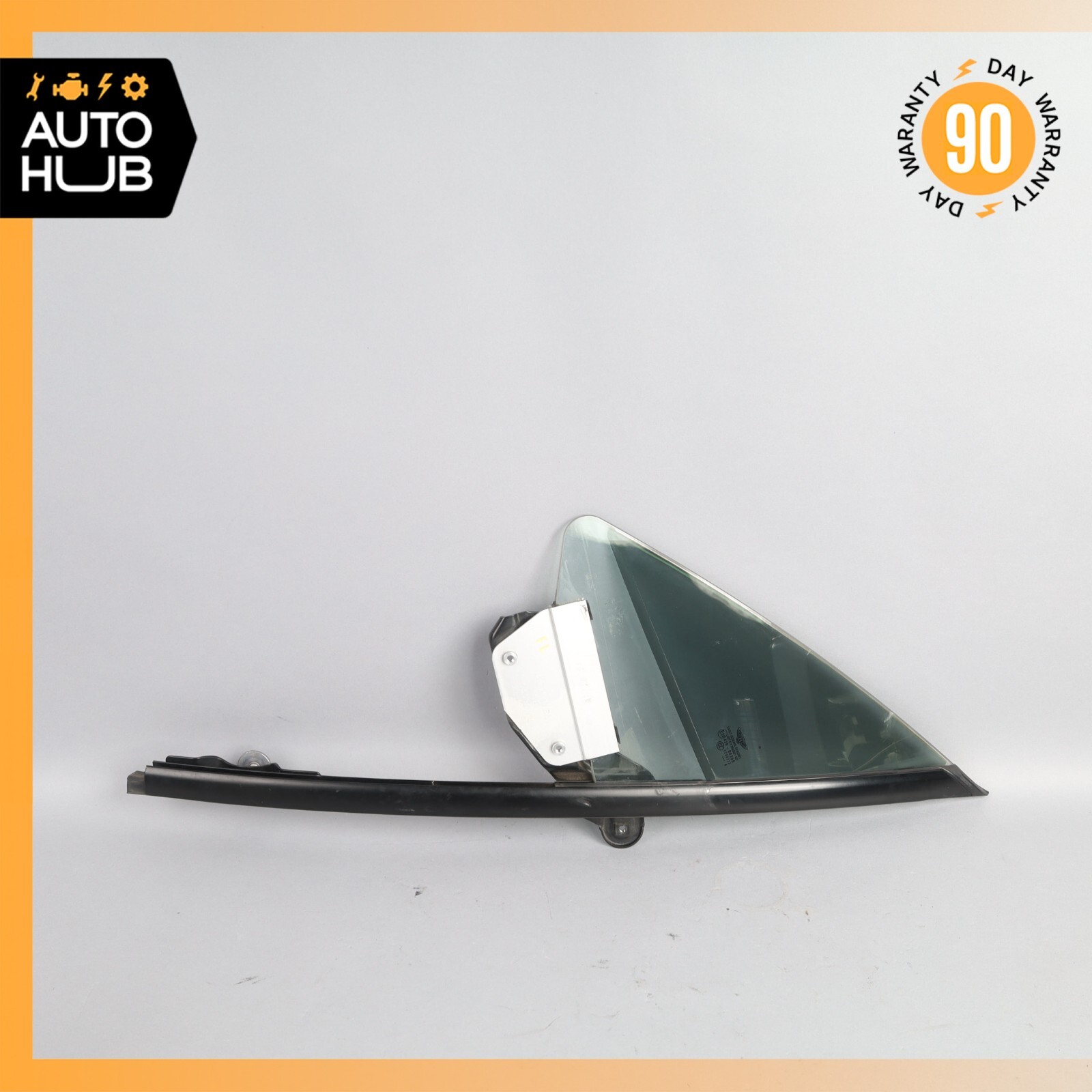 03-10 Bentley Continental GT Coupe Front Left Side Door Vent Window Glass OEM