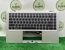 New Genuine HP EliteBook x360 1040 G8 Palmrest US Backlit Keyboard M46734-B31