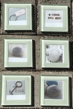 Father’s Day Personalised Glass Photo Coaster Set Promotional Corporate Gift