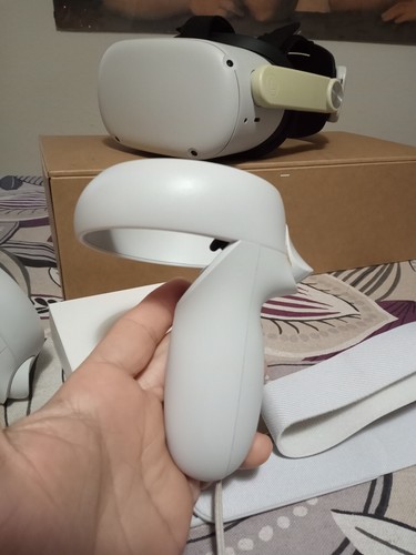 Oculus Meta Quest 2 64gb visore realtà virtuale usato funzionante con scatola - Afbeelding 8 van 22