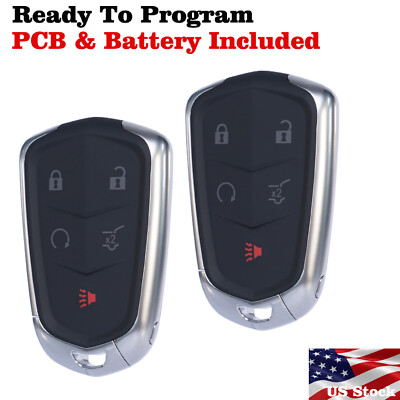 2 for Cadillac XT5  XTS 2017 2018 2019/XT4 2020 Smart Remote Key Fob HYQ2EB -SUV