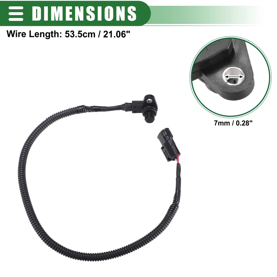 Pack of 1 For Isuzu FTR 6HK1 04-08 Engine Camshaft Position Sensor 8973297751 - Image 4 of 4