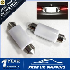 39mm Festoon 239 Number Plate Cob Led White Light  License Lamp 3030 Bulbs 12v