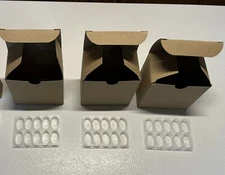 3 BIC 10 ct Lighter Holders with Box