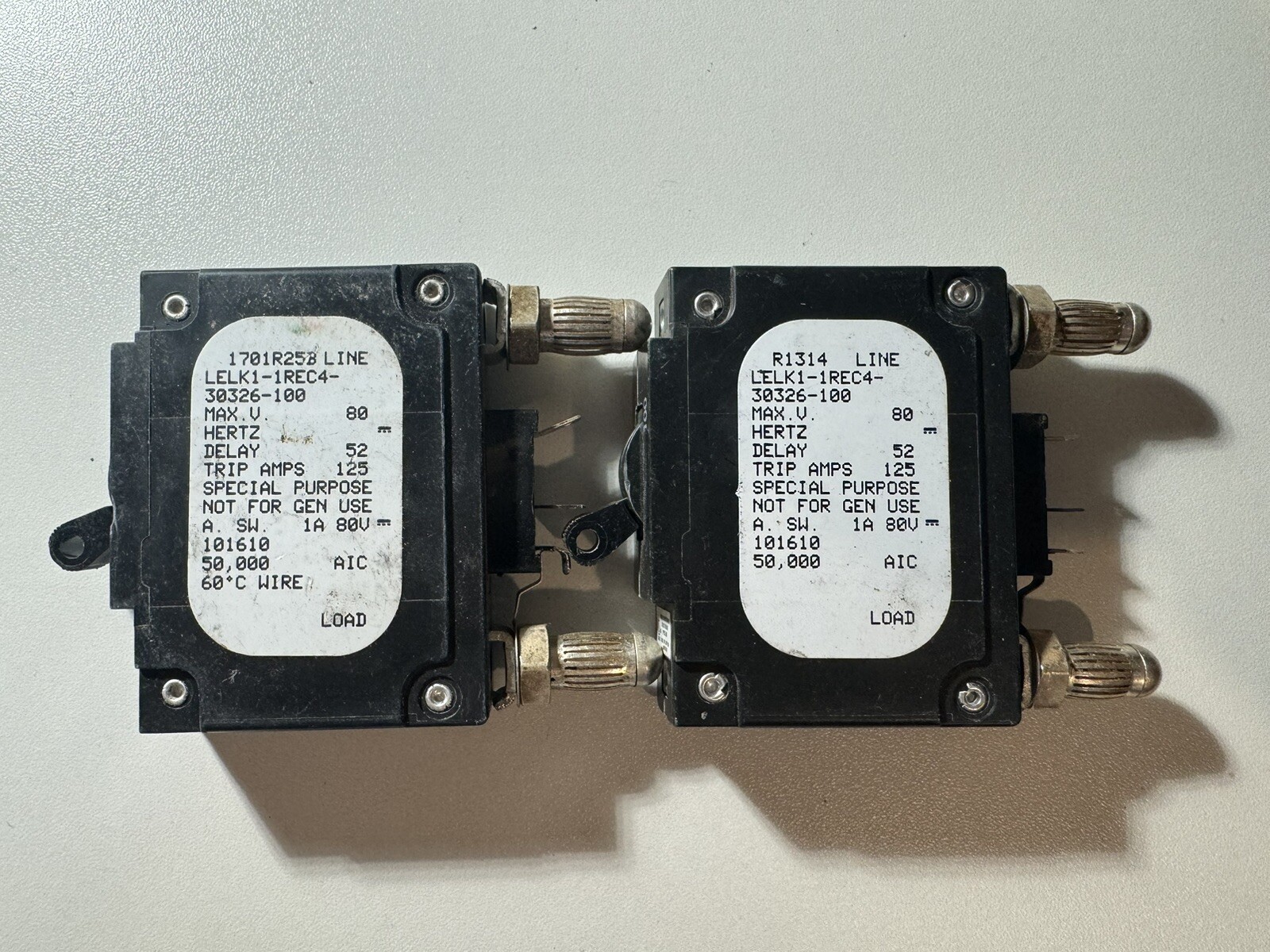 AirPax 100 Amp Bullet Breaker LELK11REC430326100 Single Unit eBay