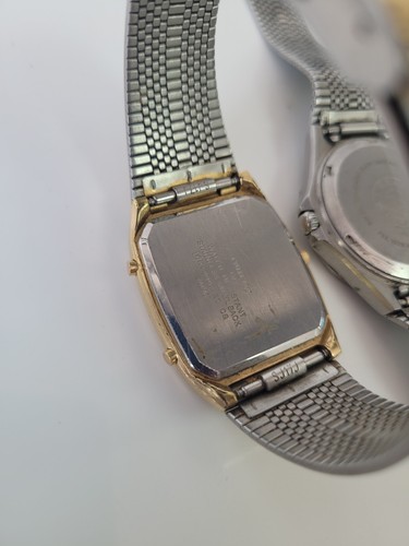 LOT OF 4 VINTAGE WATCH QUARTZ /JAZ /EDOX/ORIENT/PULSAR/ FOR PARTS REPAIR ONLY - Picture 23 of 24