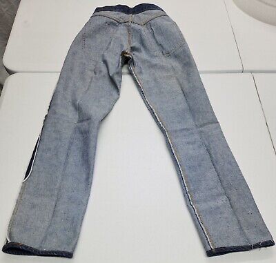 True Vintage 70s #6 Button Levi 501 Little e Selvage Jeans True Vintage 70s #6 Button Levi 501 Little e Selvage Jeans