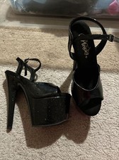 BRAND NEW NEVER WORN pleaser heels size 7