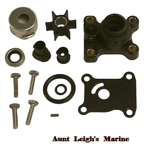 Water Pump Impeller Repair Kit 394711 For Johnson/Evinrude 9.9-15 HP Outboards 1974 & Up