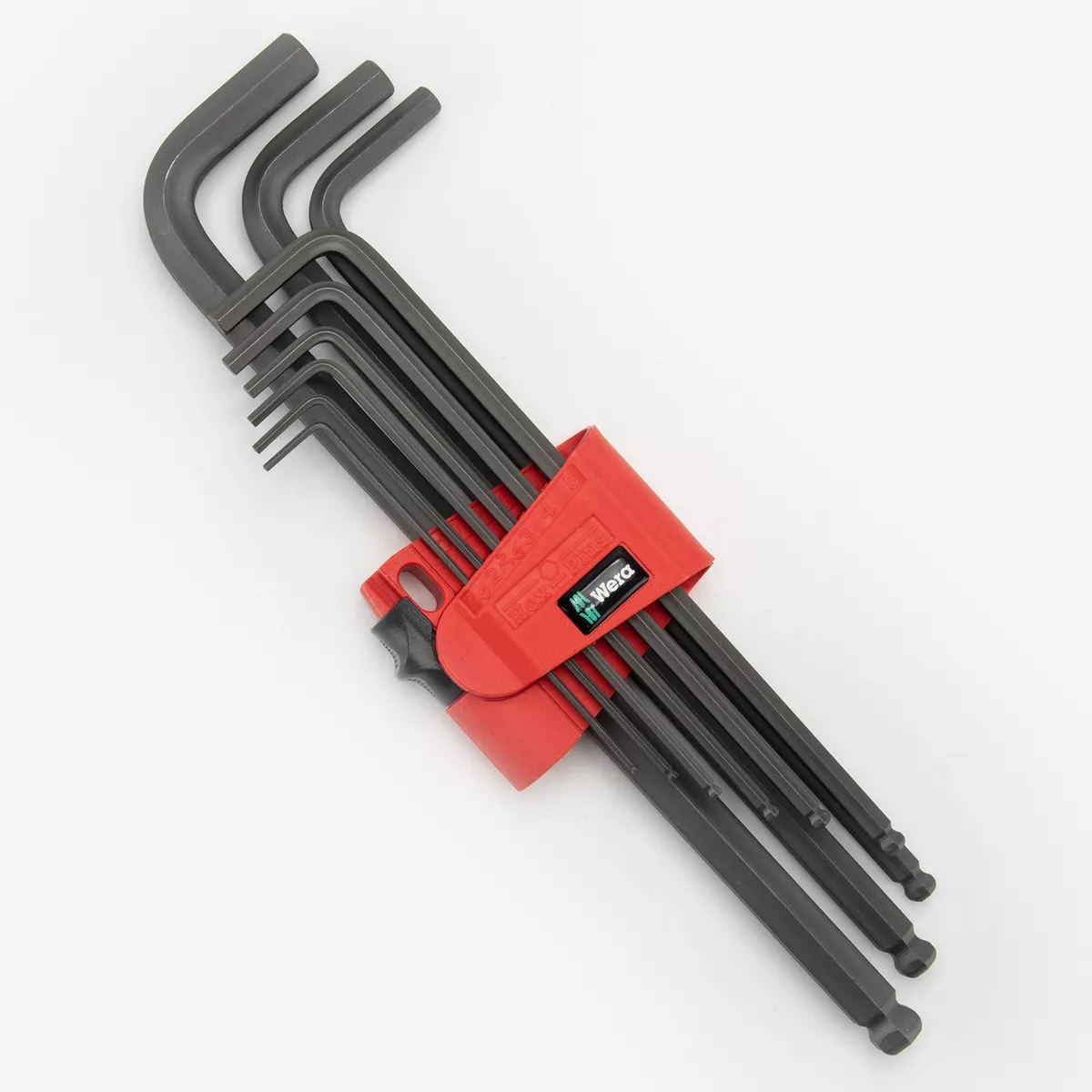 Wera 022086 Hex Ball End Hex Metric L key Clip Set 9 Pieces eBay