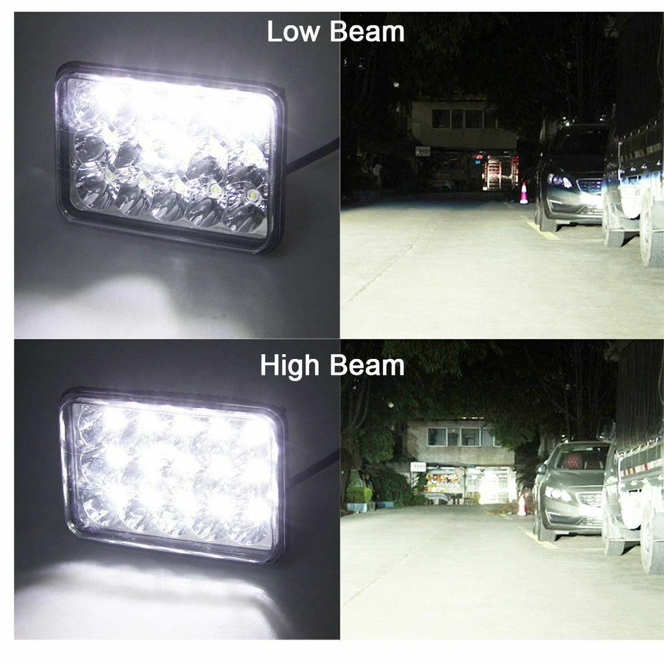 Faro LED 4x6 + 2x cápsula de 7"" para quitanieves BLIZZARD 680LT 720LT 810 Foto 3 de 4