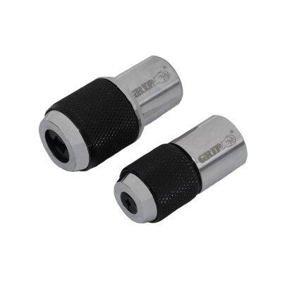GRIP 2pc Adjustable Tap 3/8'' Ratchet Sockets Set #6 to 1/4'' 1/4'' to 1/2'' 53175