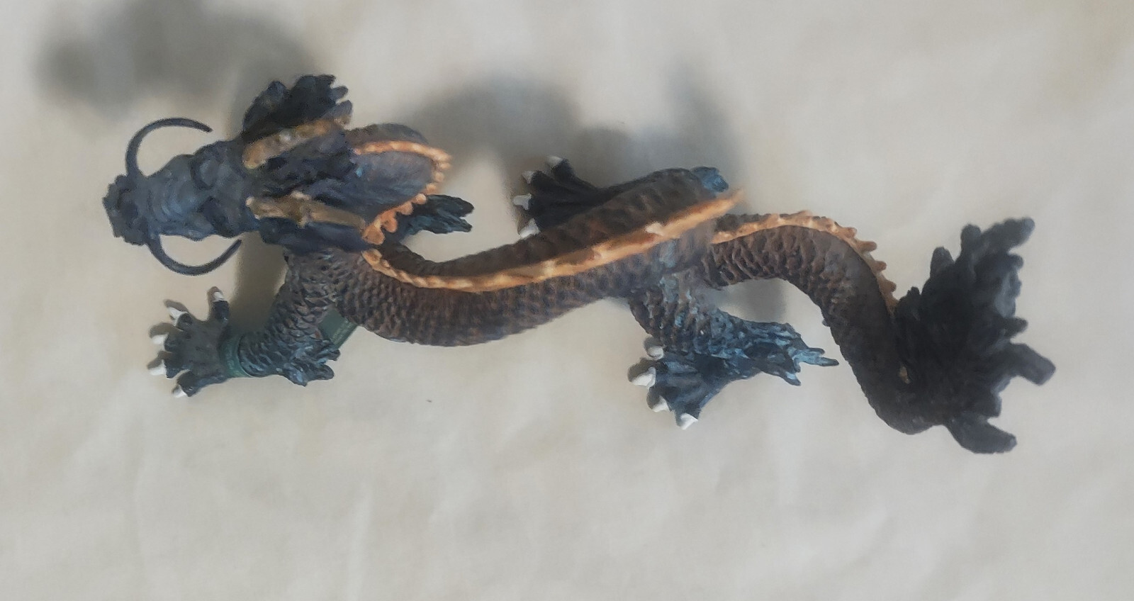 SAFARI LTD Blue Chinese Dragon Figurine Figure Q60438 NEW