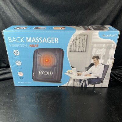 Health Touch Back Massager with Soothing Heat and Vibration H-2076-4 | eBay