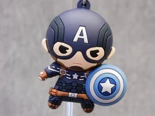 Avengers Infinity Saga NEW * Captain America Clip * Blind Bag Key Chain Monogram