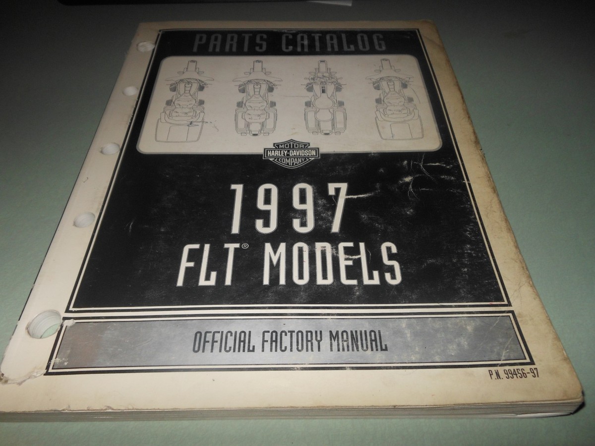 Harley-Davidson OEM 1997 FLT Models Parts Catalog # 99456-97 | eBay