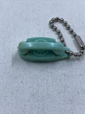 Vtg The Princess Phone Keychain Vintage 1950s Blue Tupperware Bell Telephone
