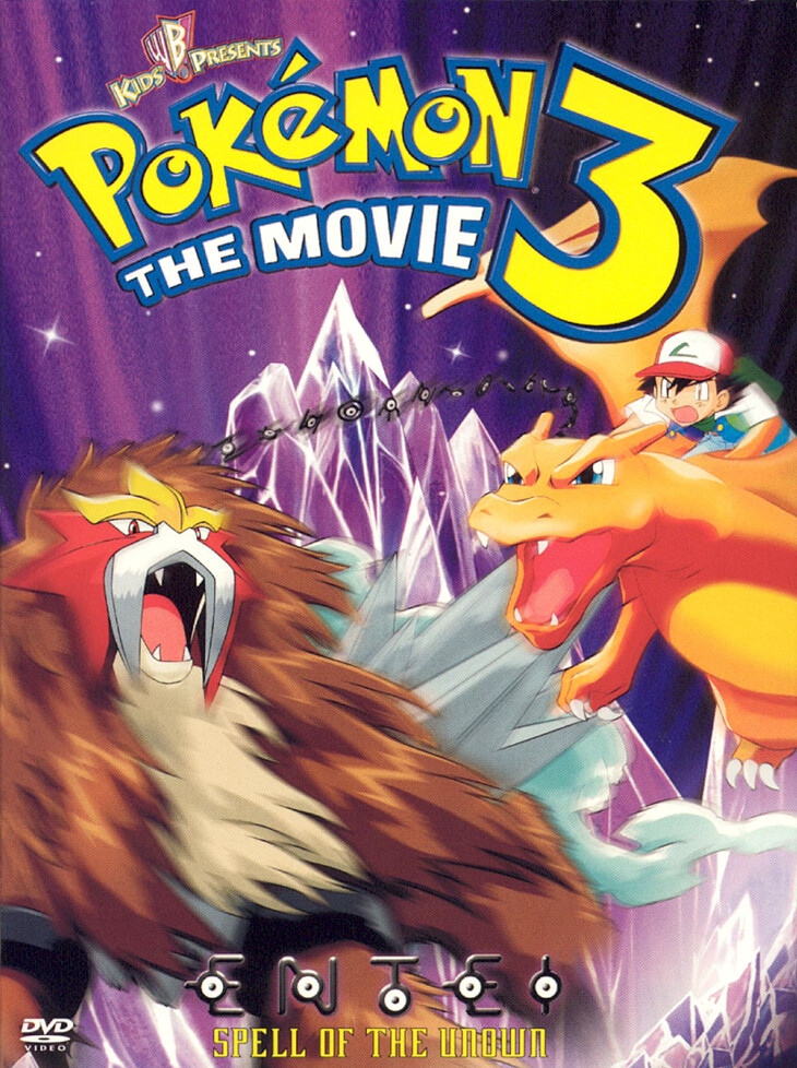 Pokemon 3 the Movie Spell of the Unknown (DVD, 2001)