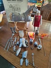 Louis Marx Silver Knight Sir Stuart And His Horse Valor incl Original Packaging