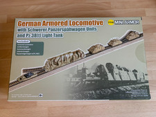 Dragon 1/144 German Armoured Locomotive w/Schwerer Panzerspah (14151) (NIB)