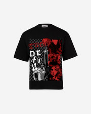 G WEST DEATH OVERSIZED TEE